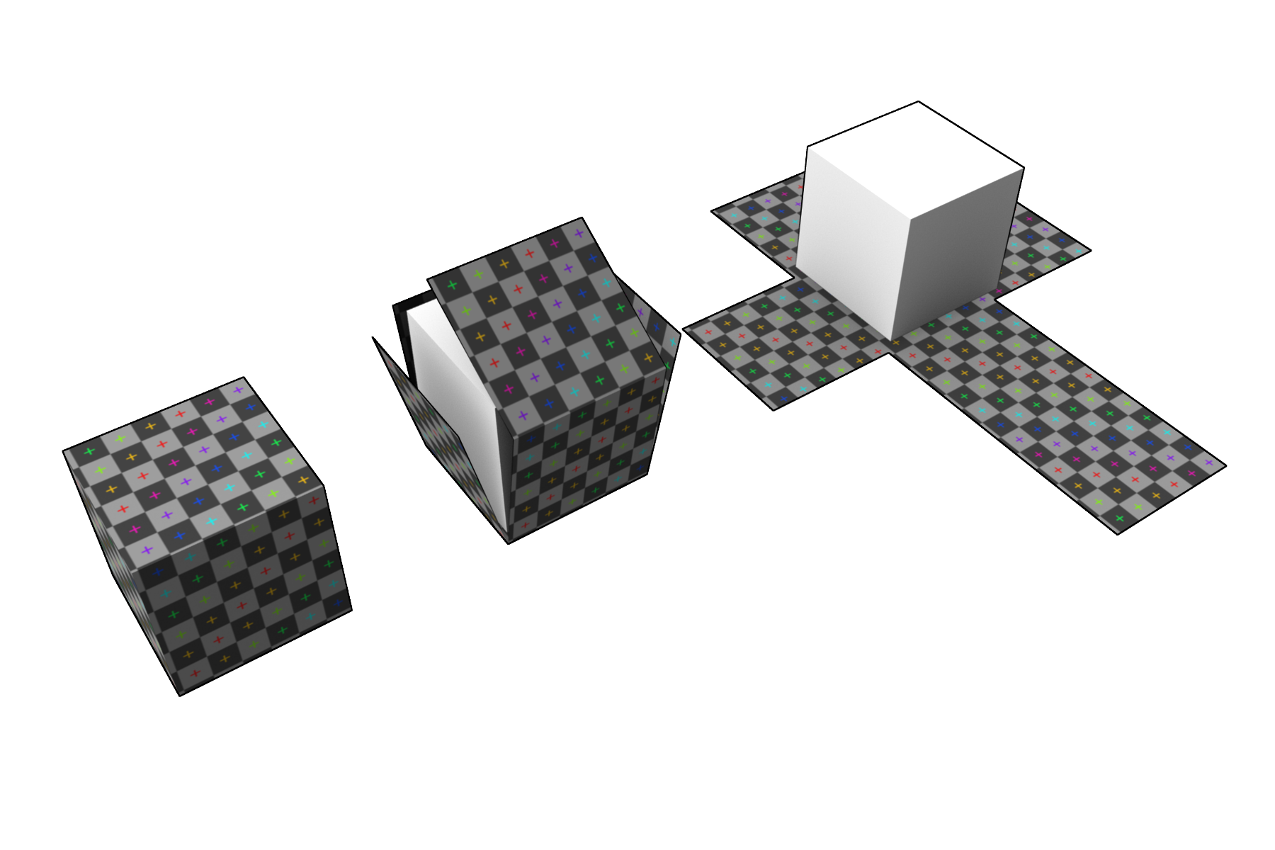 unwrap 3d model cylinder texture